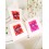 Carte Letterpress BOOM BOOM - Rouge