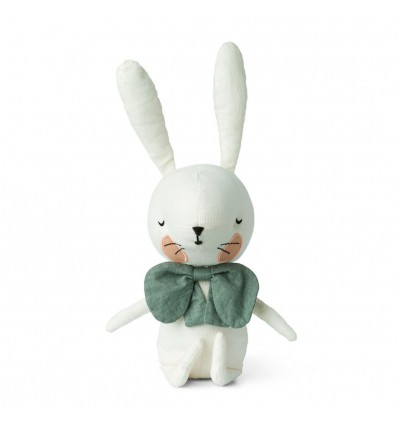 lapin peluche blanc