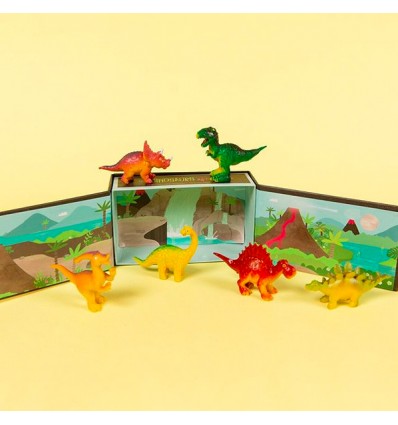 Boite de 6 figurines dinosaures