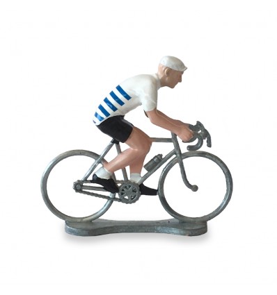 Figurine cycliste Bretagne - Bernard & Eddy