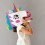 Masque 3D en carton Licorne - Omy