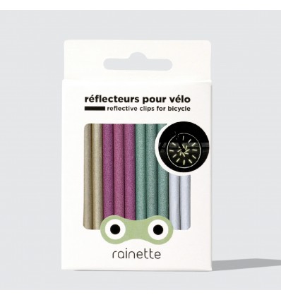 Réflecteurs pour rayons de vélo Multicolores - Rainette