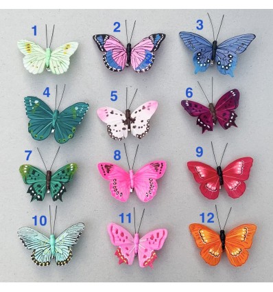Papillon décoratif à cliper - Petra Boase