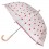 Parapluie transparent Fraise