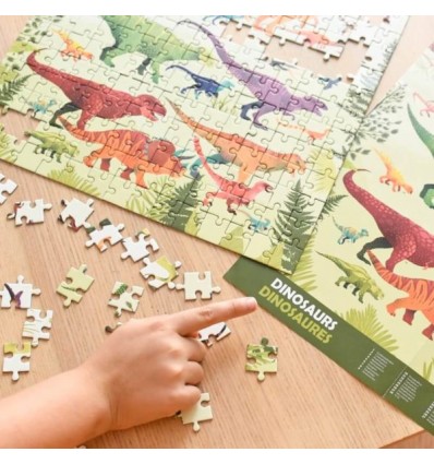 Puzzle Dinosaures 280 pièces - Poppik