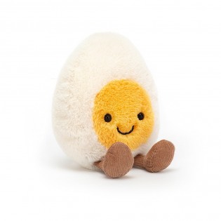Peluche Oeuf Amuseable Happy Boiled Egg - Jellycat