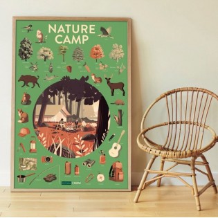 Poster & stickers Camping - Poppik