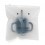 Tasse avec paille silicone Bleue - Petit Monkey