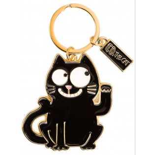 Porte-clé émaillé Ed the Cat