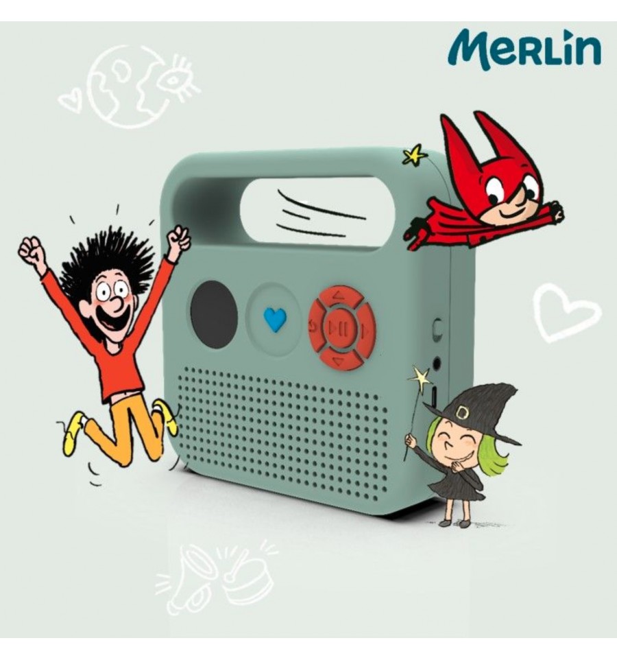 Merlin story box case - Coque boîte à histoire Merlin par Seymour