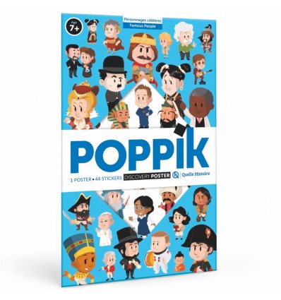 Poster & stickers Personnages célèbres - Poppik