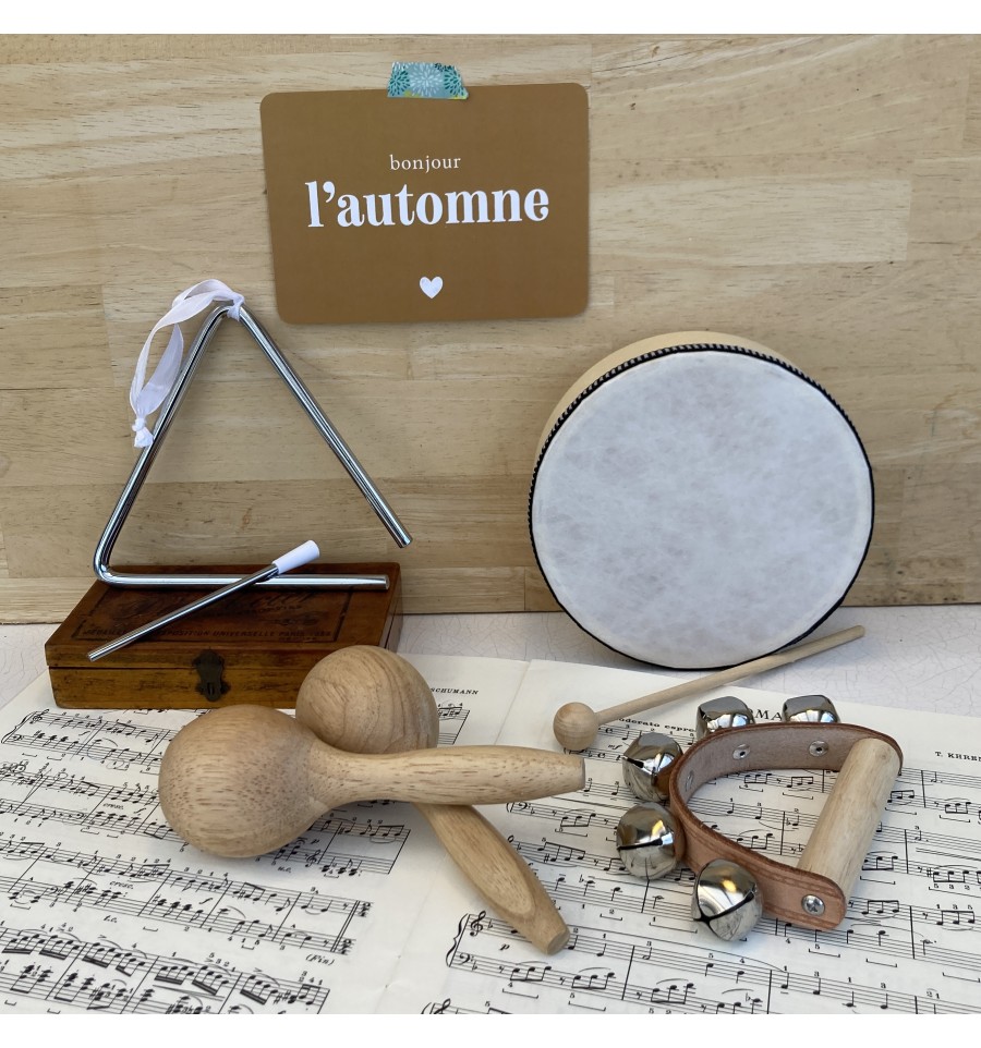 Set d'instruments de Percussion 580152 Bois,Métal Egmont Toys 