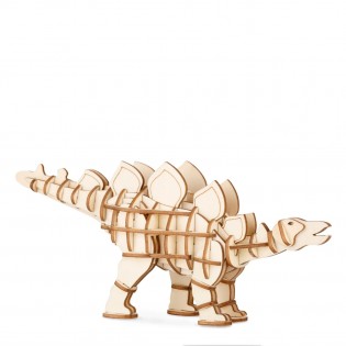 Puzzle 3D en bois Stegosaure - Kikkerland