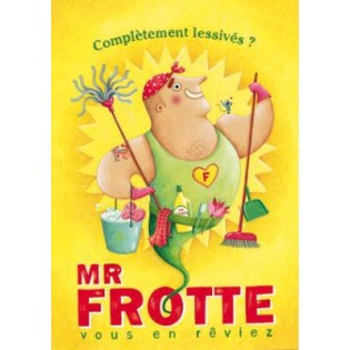 Carte "Monsieur Frotte" - Amandine Piu