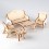 Set de meubles en bois "Salon" - Munda Mundi