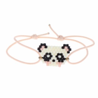Bracelet panda en perles