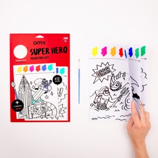 Kit de peinture Super Héro - OMY