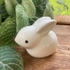 Lapin en céramique blanc - Rico Design