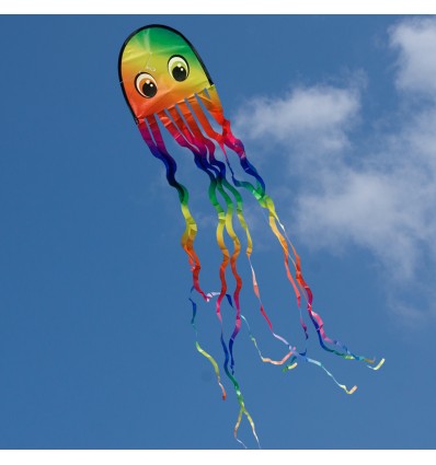 Cerf-volant Pieuvre Arc-en-ciel - Colours in Motion