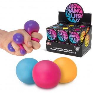 Balle anti-stress couleur changeante - Tobar