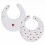 Duo de bavoirs naissance Coeur - BB&CO