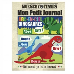 Livre d'éveil à froisser " Les dinosaures " - Mon Petit Journal