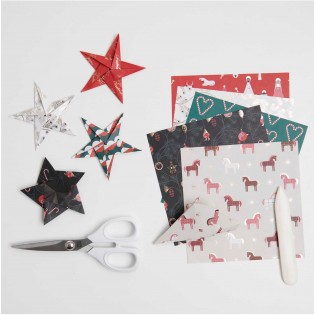 Papier Origami Christmas Rocks - Rico design
