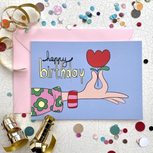 Carte postale Happy Birthday - Mariisore