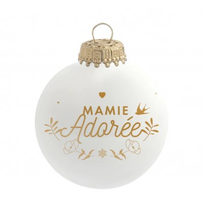 Boule de Noël Mamie Adorée - Baubels