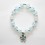 Bracelet perles Pivoine bleue - Yuko B