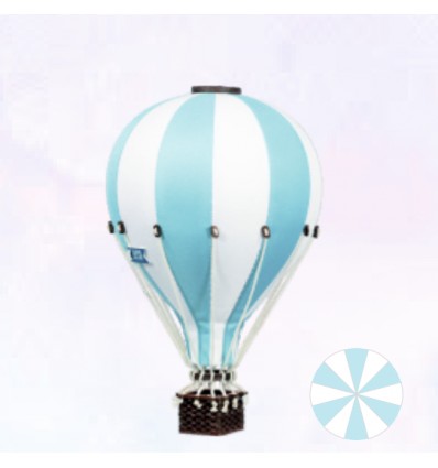 Montgolfière turquoise (M) - Superballoon