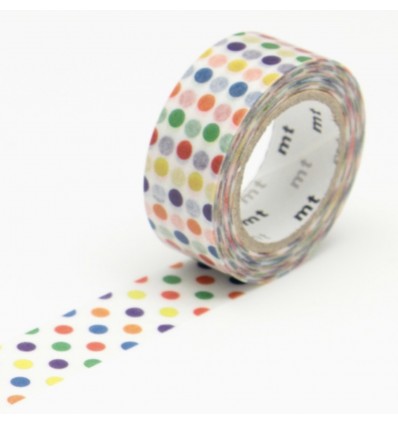 Masking tape Colorful dot