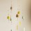 Suspension cloche en feutre Fleur de Soufre - Muskhane