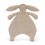 Doudou plat lapin bashful beige - Jellycat