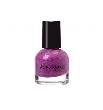 Vernis violet pelliculable Disco avec étui - Rosajou