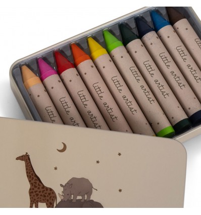 Crayons de cire Safari - Konges Slojd