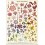 Affiche fleurs arc-en-ciel - Cavallini & Co