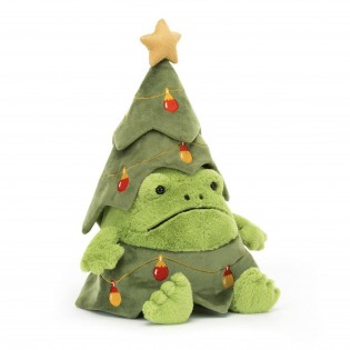 Peluche grenouille Ricky de Noël - Jellycat