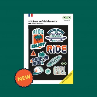 Sticker réfléchissant Ride - Rainette