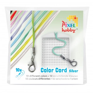 Set de 10 cordons pour porte-clé - Pixelhobby