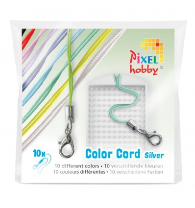 Set de 10 cordons pour porte-clé - Pixelhobby