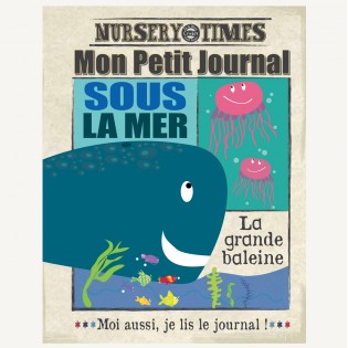 Livre d'éveil à froisser "Sous la mer" - Mon Petit Journal