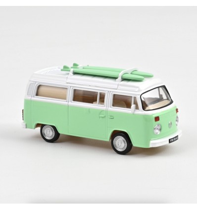 VW Combi T2b Camper Van 1973 Vert - Norev