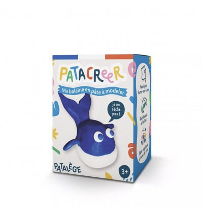 Pâte à modeler Baleine - Patacreer