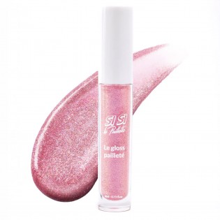 Gloss pailleté Rose Pamela - Sisi la Paillette