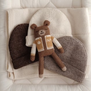 Doudou Ourson teddy baseball - Main Sauvage