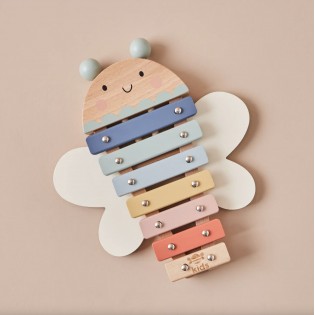 Xylophone papillon en bois - Just Bee Kids