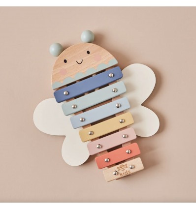 Xylophone papillon en bois - Just Bee Kids