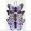 Papillon décoratif à cliper tons violets - Rico Design