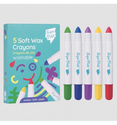 5 crayons de cire twistables - Super Petit